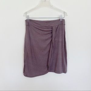 Design History Taupe Multilayered Skirt